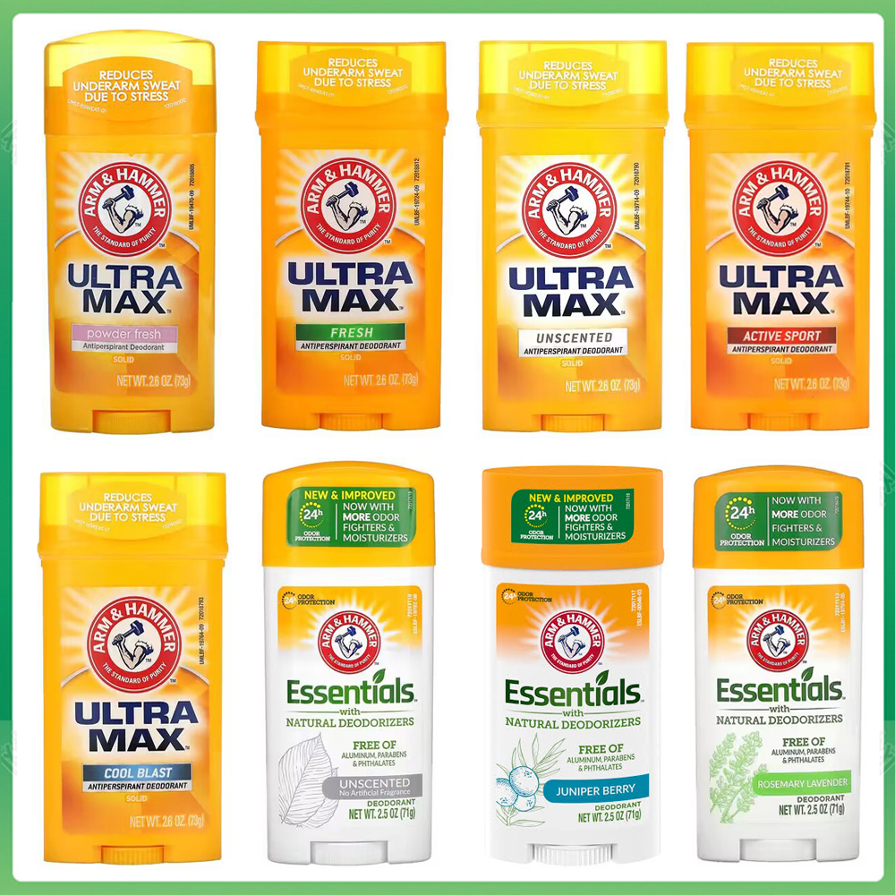Arm & Hammer, UltraMax ผลิตภัณฑ์ลดเหงื่อและระงับกลิ่นกายชนิดแท่ง