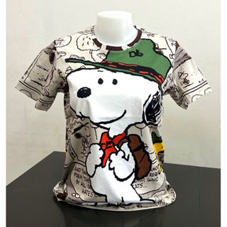 เสื้อแตงโม ลายลิขสิทธิ์สนู๊ปปี้ Snoopy