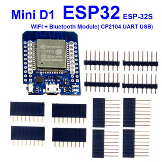 CP2104 MINI D1 ESP32 ESP-32S WIFI + Bluetooth Module (CP2104 UART )