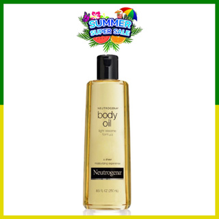 Neutrogena Light Sesame Formula Body Oil ปริมาณ 250 ml. น้ำมันบำรุงผิว