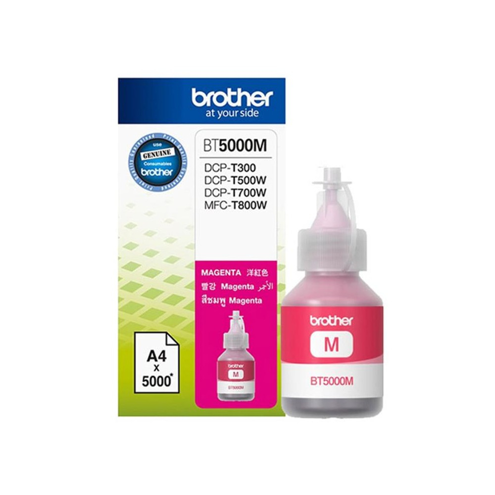 Brother หมึกพิมพ์ BT5000M สำหรับ Brother DCP-T300/T310/T500W.T510.T700W/T720DW/T800W/T820DW/T910DW