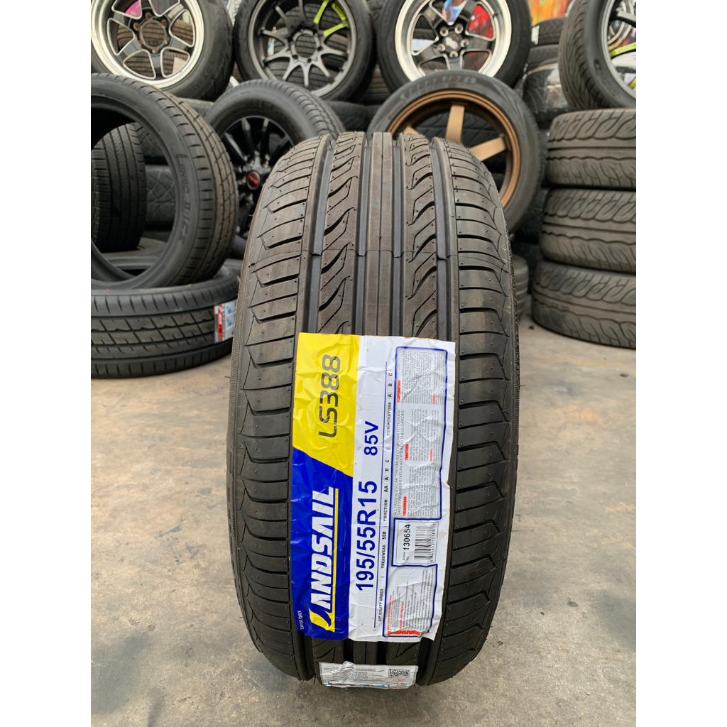 ยางรถยนต์LANDSAILรุ่น LS388 ขนาด195/55R15(ราคาต่อ1เส้น)