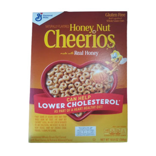 Honey Nut Cheerios Oat Cereal ซีเรียล อาหารเช้า ซีเรียลธัญพืช ธัญพืชรวม อาหารเช้าเด็ก อาหารเช้าซีเรียล ฮั่นนี่นัทเชียริโ