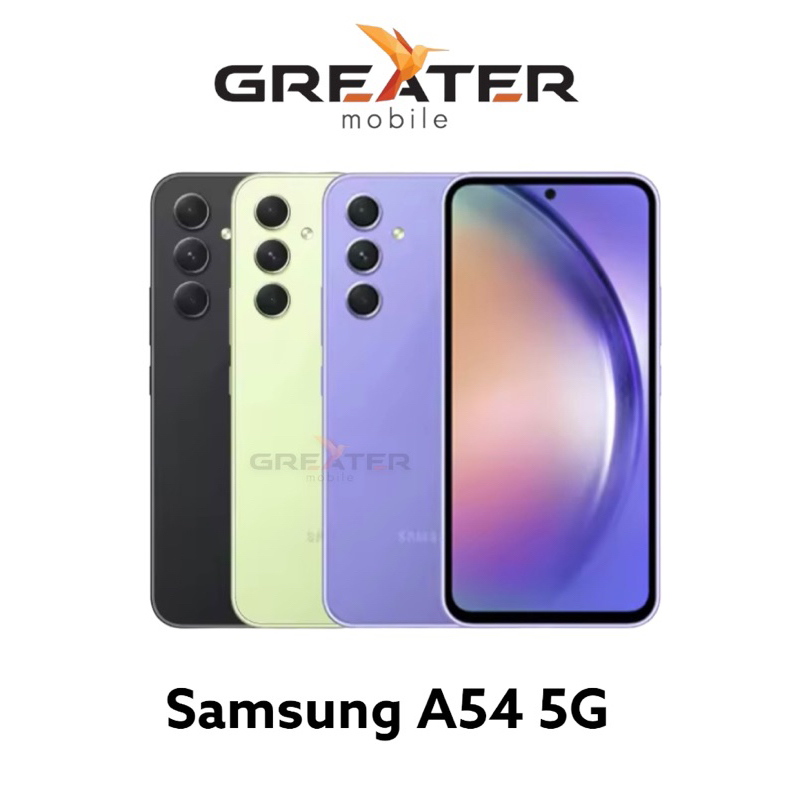 [NEW]Samsung A54 5G Super AM boOLED ขนาด 6.4 นิ้ว FHD+ 120Hz Exynos1380 แบต 5000 mAh