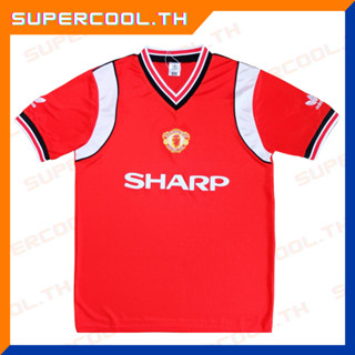 Manchester United 1985/86 Home Jersey เสื้อแมนยูย้อนยุค Sharp