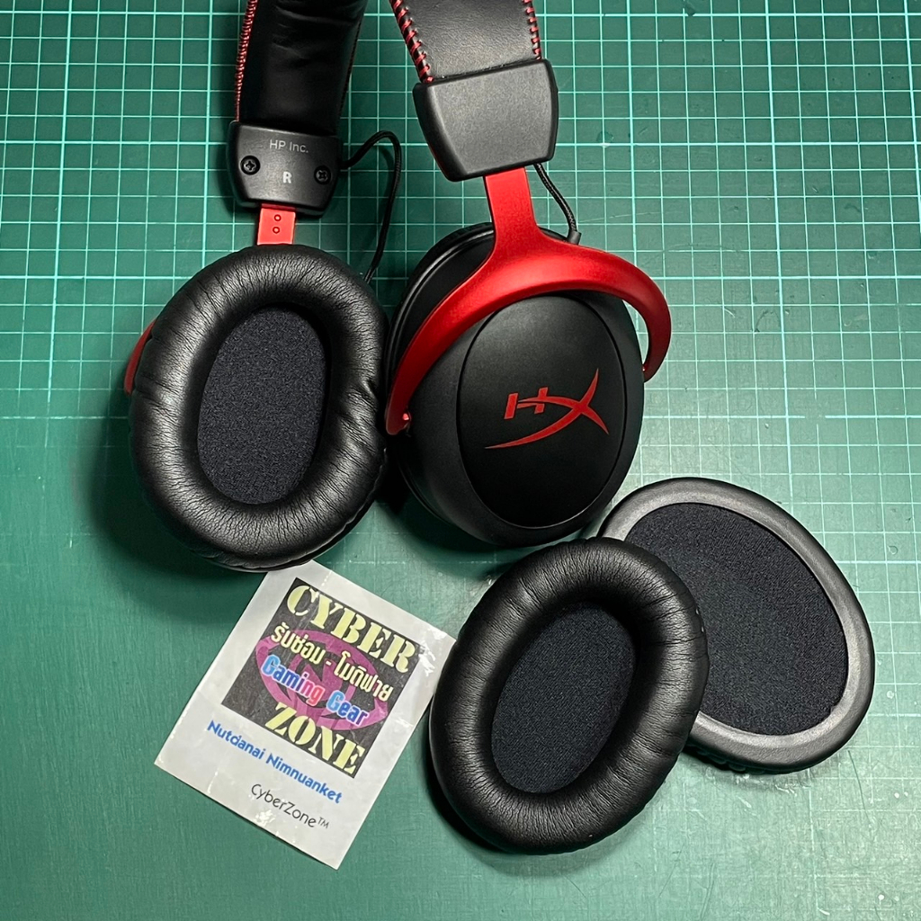 ฟองน้ำครอบหู HyperX Cloud 2 / Cloud 3 / Cloud 2 Wireless / Cloud 1 / Cloud Stinger / Cloud Stinger S