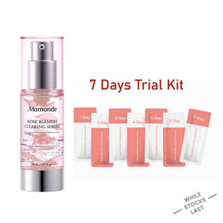 Mamonde Rose Blemish Clearing Serum 7 Days Trial Sample Kit 8G