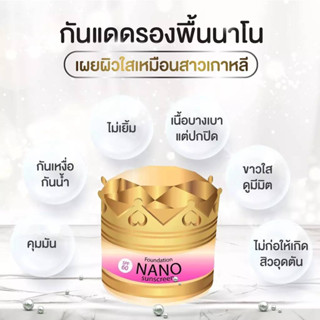 Glamorous Nanoกันแดดนาโน 12g.#กันแดดกามัวรัส