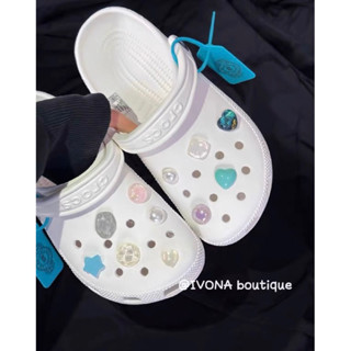 ตัวติดรองเท้า Jibbitz crocs ivona ลาย wink summer🪄😉**เซ็ต12ชิ้น | Ivona boutique jibbitz crocs