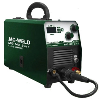 LONGWELL เครื่องเชื่อมไฟฟ้า ซีโอทู Mc-Weld MIG 140  3 in 1  MIG-MAG/MMA/Lift TIG ลดราคาพิเศษ จัดโปรโมชั่น เครื่องใหม่