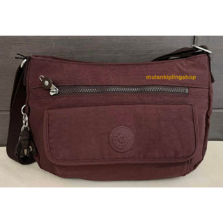 ส่งฟรีEMS  Kipling Syro Crossbody bag - Mahogany