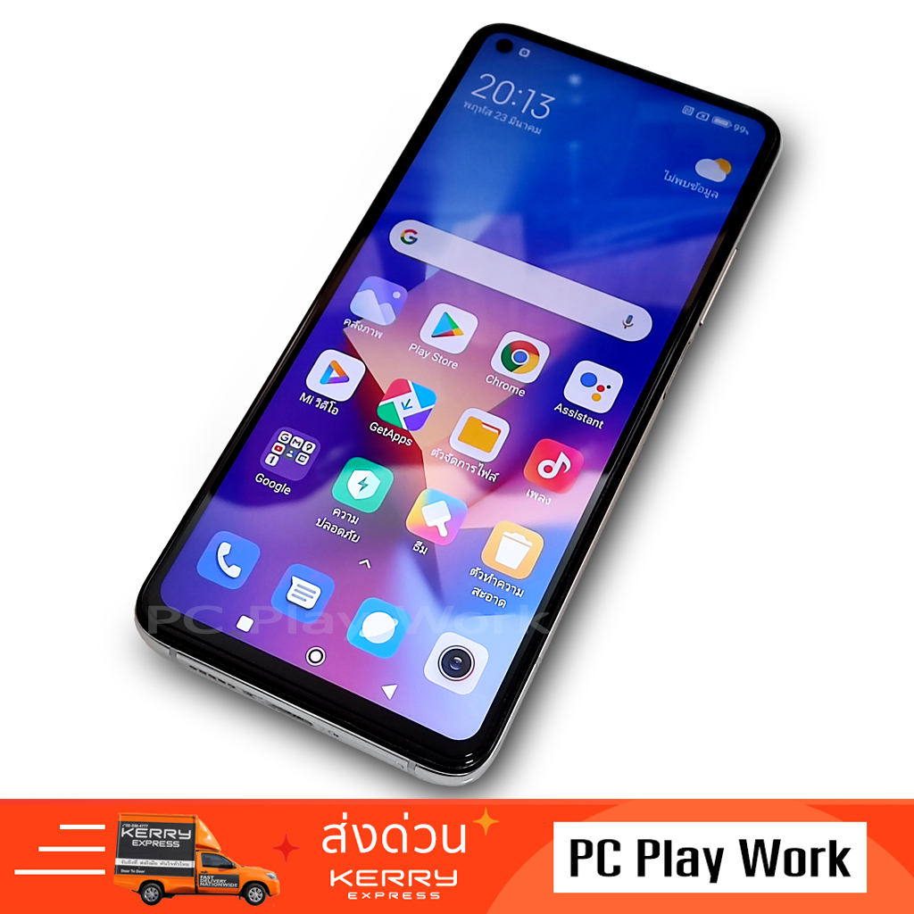 Mi 10T Pro  สีเงิน Lunar Silver 8/128 GB จอ 6.67 นิ้ว กล้อง 108 ล้าน (มือสอง)