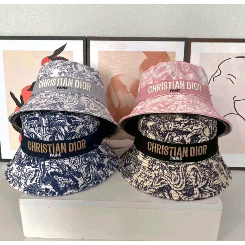 พร้อมส่งจากไทย หมวกบัตเก็ต (7) พิมพ์ลาย Bucket hat งานพิมพ์ลายทั้งใบ