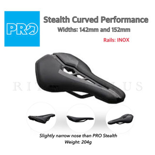 *NEW...เบาะ PRO STEALTH CURVED PERFORMANCE ขนาด : 142MM / 152MM