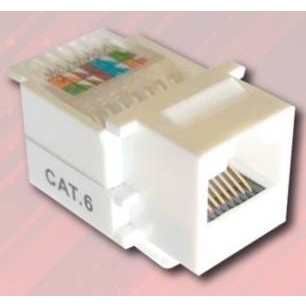 เต้ารับหัวแลน แจ็ค RJ 45 CAT6 (ตัวเมีย)