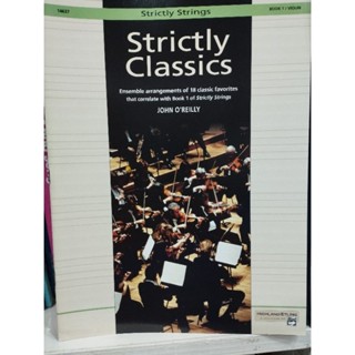 STRICTLY STRINGS - STRICTLY CLASSICS FOR VIOLIN BOOK 1 (ALF)038081119045