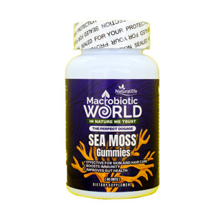 Natural Efe/ Vegan SEA MOSS GUMMIES 60 Gummies/ วีแกน ซีมอส กัมมี่