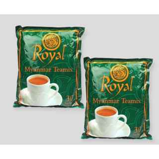 ชาพม่า Royal Myanmar tea mix 1 เเพ็คมี 30 ซอง