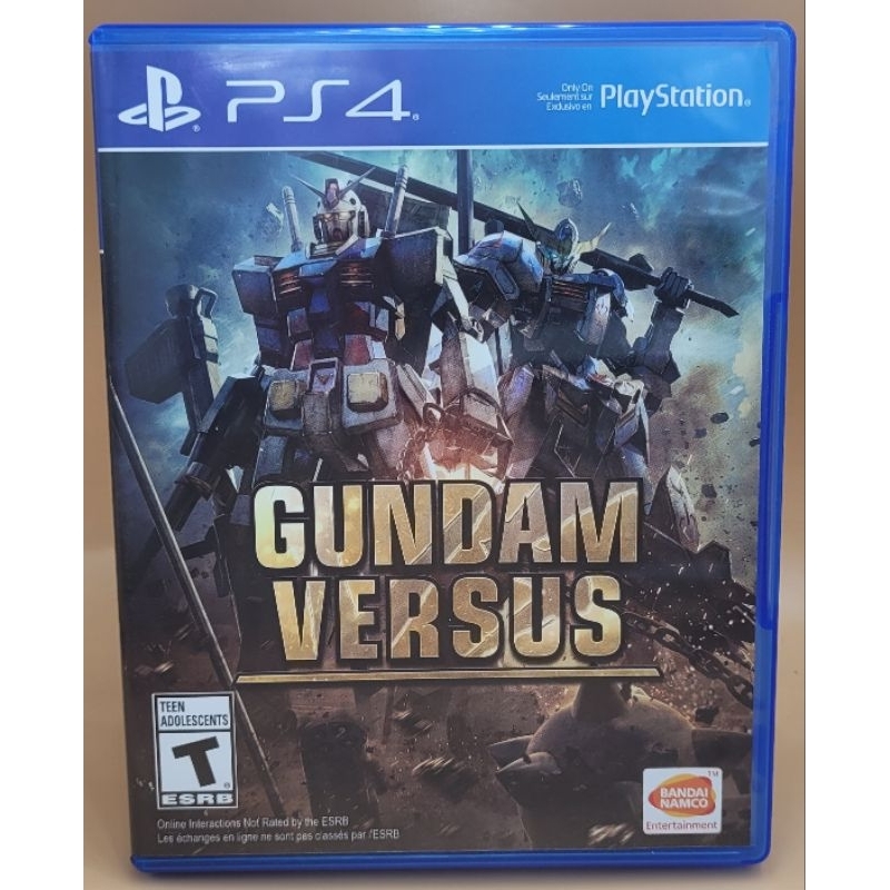 (มือสอง) มือ2 เกม ps4 : Gundam Versus แผ่นสวย สำหรับใช้งานกับเครื่องเกม ps4 และ ps5