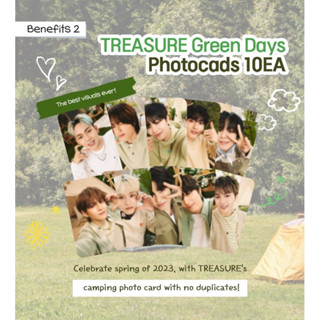 พร้อมส่ง 💯 Trading card Ongredients x Treasure GREEN DAY TREASURE