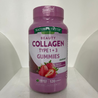 Natures Truth Beauty Collagen Type 1+3 120Gummies