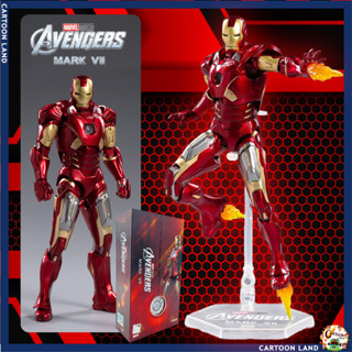 โมเดล ไอรอนแมน เวอร์ชั่น 2021 งานแซดดีทอย Model Iron Man Mark 7 PVC Figure ฟิกเกอร์พีวีซี สูง 18 ซม.