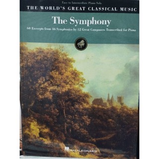 WORLD GREAT CLASSICAL MUSIC - SYMPHONY - EASY TO INTERMEDIATE PIANO SOLO (HAL)073999728378