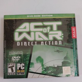 เกมส์คอมพิวเตอร์PC  Act of War Direct Action แผ่นแท้ สินค้ามือ1 เหมาะสำหรับสะสม