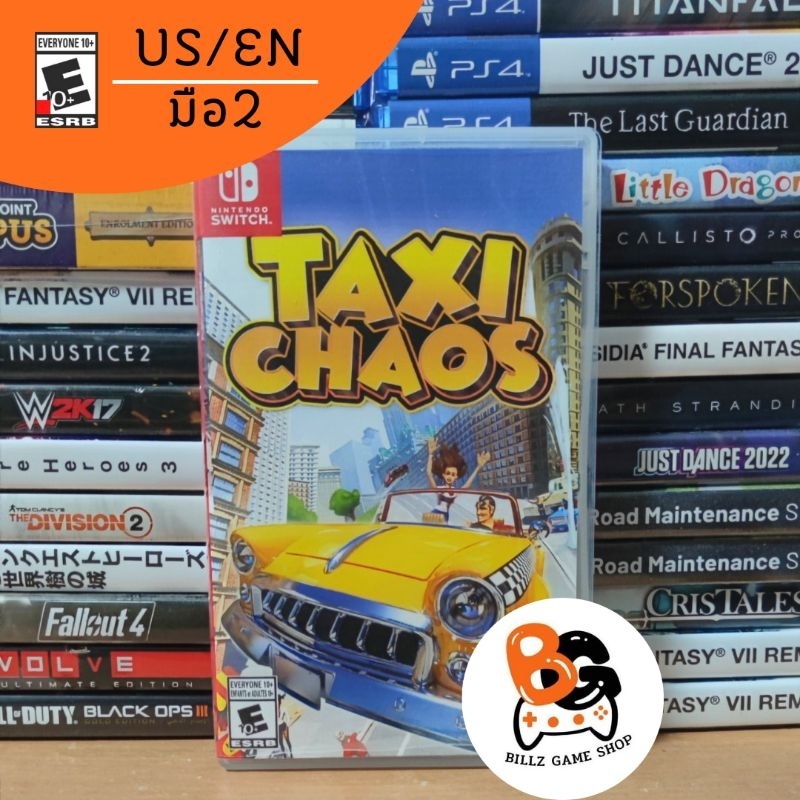 (🔥ลดเหลือ 527 บาท ใช้โค้ด 25DD77💥) (มือ2) Nintendo Switch | Taxi Chaos