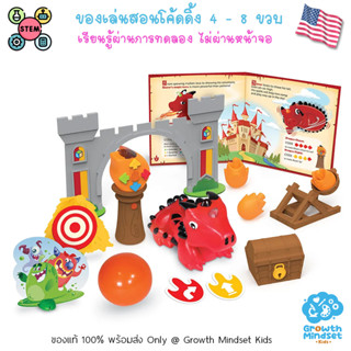 GM Kids (ของแท้ USA พร้อมส่ง 4 - 8 ขวบ) ของเล่นสอนโค้ดดิ้งเด็ก Coding Critter Blazer Dragon (Learning Resources)