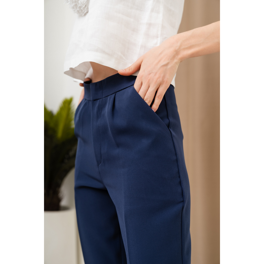 AB SKINNY กางเกง 9 ส่วน ใส่ทำงาน ใส่เที่ยว เอวสูง - รูปที่ 3