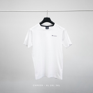 เสื้อ Champions สีพื้น แบรนด์แท้100% ผ้าcotton นิ่มใส่สบาย ไม่ย้วย ใสได้ทั้งชายและหญิง  (TSW-CHP-039)