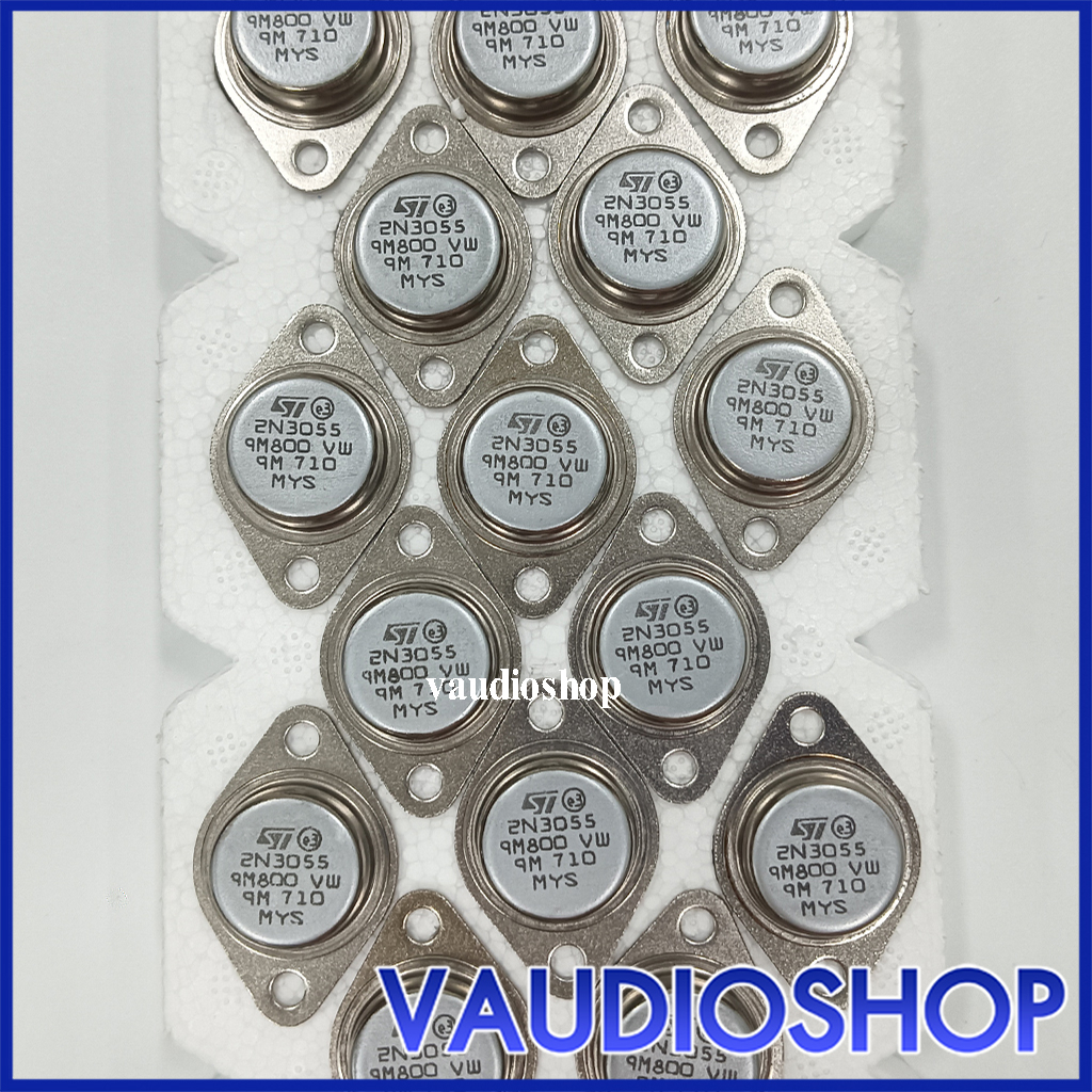2N3055 ทรานซิสเตอร์เครื่องขยายเสียง จำนวน 1 ตัว ทรานซิสเตอร์ Transistor 2N 3055