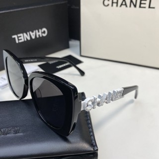 Chanel sunglasses crystal logo 2023