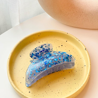 Sprinkle Blue Acrylic Hair Claw