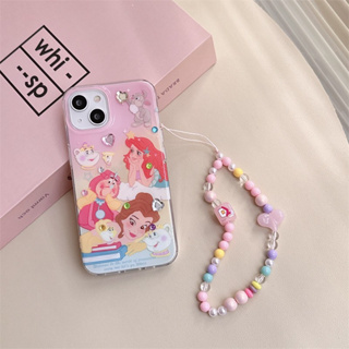 เคส สำหรับ ไอโฟน เคสซิลิโคน สินค้าพร้อมส่งจากไทย สำหรับ Iphone 14 13 12 11 Pro max เบลล์ + สตก+สาย TPU-S1298