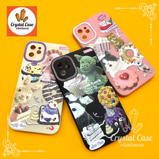 Samsung A23 A34 A54 Note10lite  เคสมือถือนิ่ม TPU กันเลนส์กล้องนูนลายการ์ตูน น่ารัก