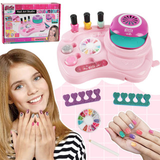 ProudNada Toys  ของเล่นเสริมสวย ชุดทำเล็บ GIRLCREATOR NAIL ART STUDIO NO.MBK-385Y