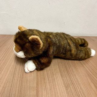 ตุ๊กตาแมว แมวสีน้ำตาล แมวเหมือนจริง Cat Plush Stuffed Animal Toy cat แมว ตุ๊กตาสัตว์เหมือนจริง ตุ๊กตา ทาสแมว แมว