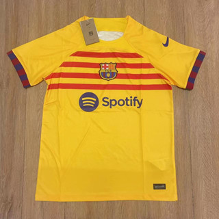 Barcelona Ball JERSEY 4TH Silent JERSEY 2022/23 เสื้อบอล ไร้เสียง