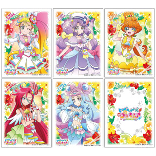 Character Card Sleeve Tropical-Rouge! PreCure : Cure Summer, Coral, Papaya, Flamingo, Rameru - ซองใส่การ์ด, Pretty Cure