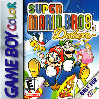 ตลับ GBC ( Game boy Colour ) Super Mario Bros. Deluxe ตลับผลิตใหม่