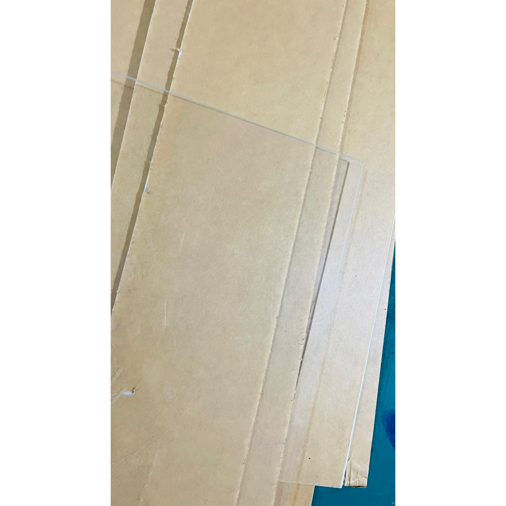 ⚡️ แผ่นอะคริลิค แผ่นเปล่า สีขาว และ แบบใส ความหนา 3 มิล