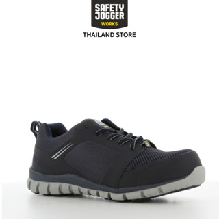 [ ลิขสิทธิ์แท้พร้อมส่ง ] Safety Jogger รุ่น Ligero รองเท้าเซฟตี้หุ้มส้น หัวนาโนคาร์บอน สีดำ สีกรมท่า สีส้ม