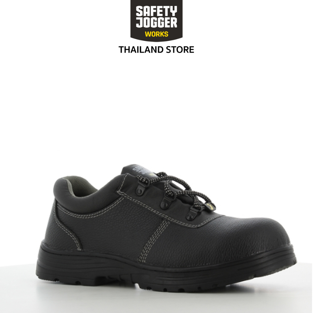 [ ลิขสิทธิ์แท้พร้อมส่ง ] Safety Jogger รุ่น RENA S3 รองเท้าเซฟตี้หุ้มข้อ หัวเหล็ก สีดำ