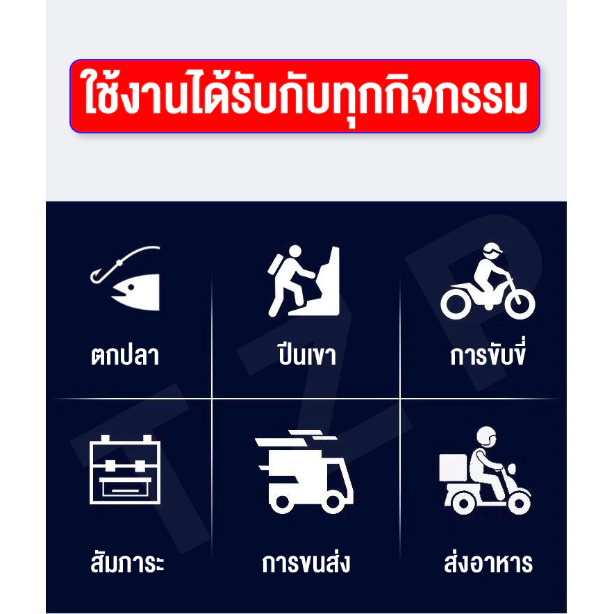ELIYA ชุดกันฝนมอเตอร์ไซค์ หนา แฟชั่น พร้อมส่ง thumbnail 9