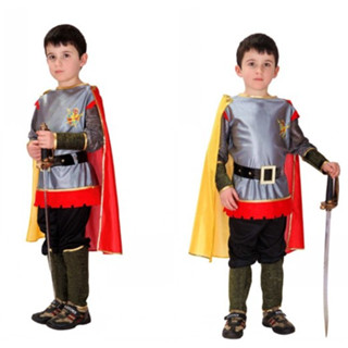 7C293 ชุดเด็ก ชุดอัศวิน ชุดนักรบโรมัน ทหารโรมัน Knight Gladiator Spartans Roman Warrior Costume