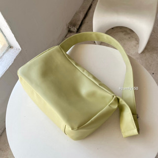 Comfy bag กระเป๋า​หนัง​สะพาย​ไหล่​ หนังนุ่ม น่ารักมาก กระเป๋าสะพา​ยข้างผู้หญิง​