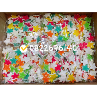 เยลลี่ดาวเคลือบน้ำตาล รสโคล่า500กรัม หอมอร่อยมากค่ะ