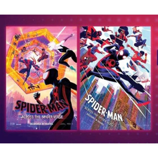 โปสเตอร์ Spiderman across the spider-verse Mini poster Sf แท้